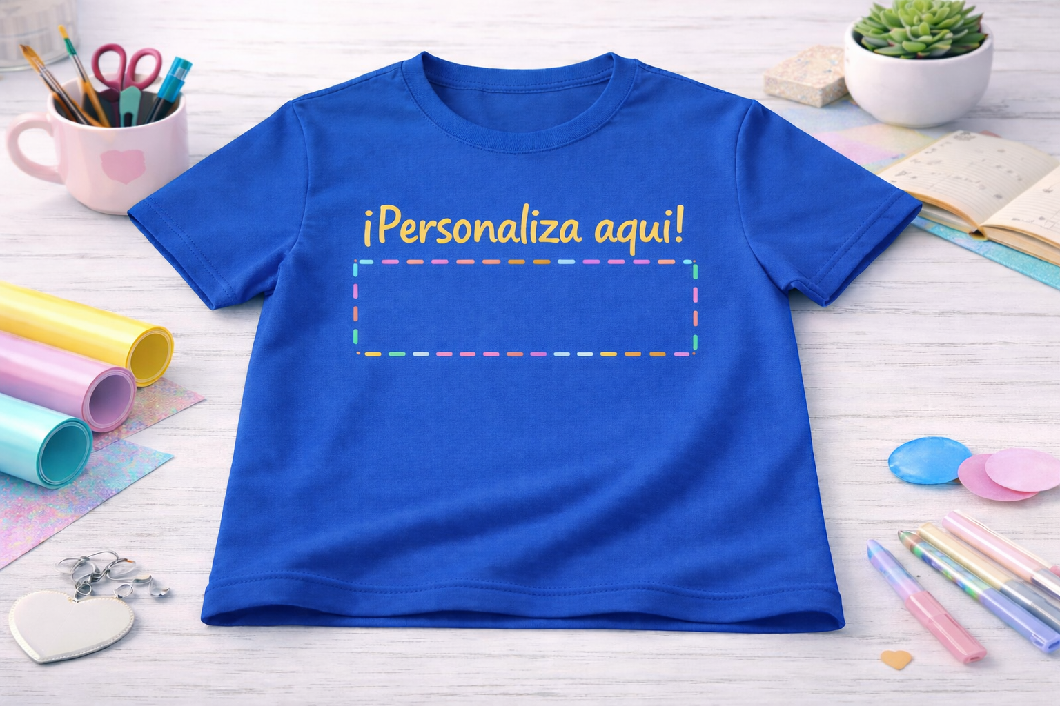 Camiseta azul